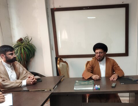 تصاویر/ درس اخلاق مدرسه علمیه سفیران هدایت امام صادق(ع)