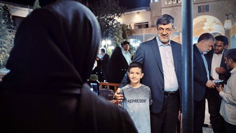 تصاویر/ دیدار استاندار یزد با مردم تفت و جانبازان ضایعه نخاعی