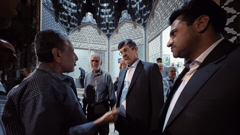 تصاویر/ دیدار استاندار یزد با مردم تفت و جانبازان ضایعه نخاعی