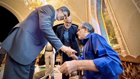 تصاویر/ دیدار استاندار یزد با مردم تفت و جانبازان ضایعه نخاعی