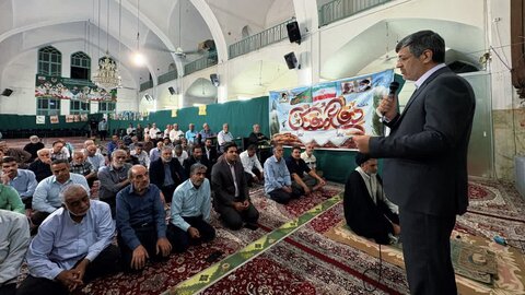 تصاویر/ دیدار استاندار یزد با مردم تفت و جانبازان ضایعه نخاعی