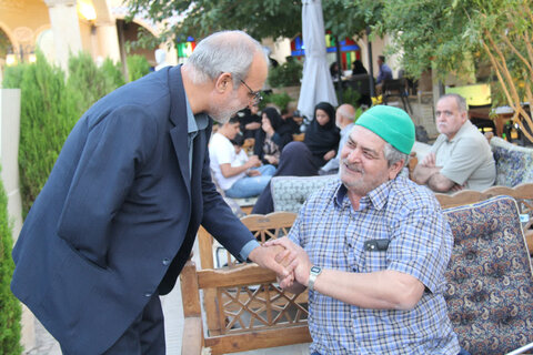 تصاویر/ دیدار استاندار یزد با مردم تفت و جانبازان ضایعه نخاعی