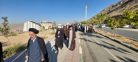 همایش پیاده‌روی طلاب چهارمحال و بختیاری با عنوان ما فاتحان قله ایم