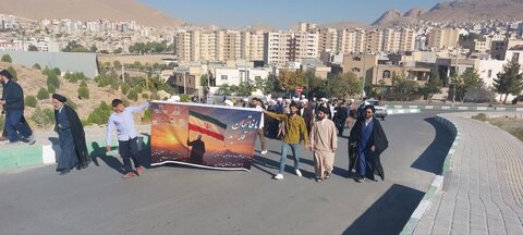 همایش پیاده‌روی طلاب چهارمحال و بختیاری با عنوان ما فاتحان قله ایم