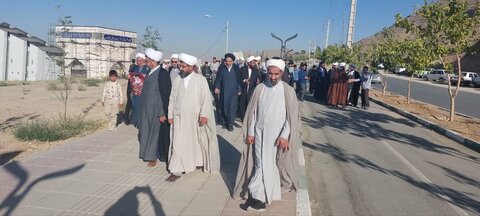 همایش پیاده‌روی طلاب چهارمحال و بختیاری با عنوان ما فاتحان قله ایم