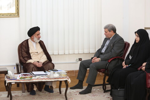 تصاویر/ دیدار رئیس سازمان بهزیستی کشور با امام جمعه شهرکرد