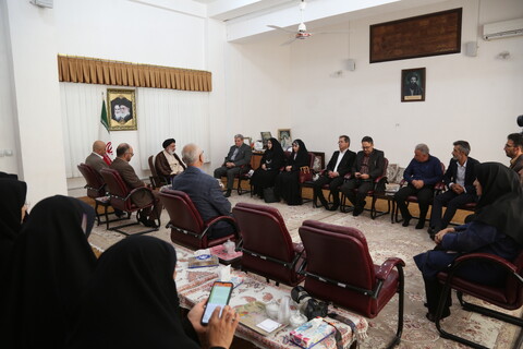 تصاویر/ دیدار رئیس سازمان بهزیستی کشور با امام جمعه شهرکرد
