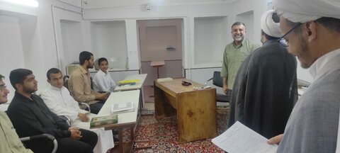 تصاویر/ بازدید مدیر و معاونان حوزه علمیه کاشان از مدارس علمیه این منطقه