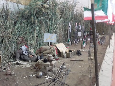 تصاویر/افتتاح نمایشگاه بزرگ دفاع مقدس در غرق‌آباد