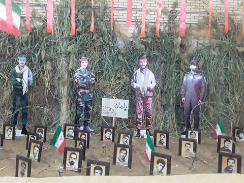 تصاویر/افتتاح نمایشگاه بزرگ دفاع مقدس در غرق‌آباد