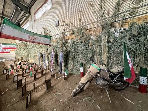 تصاویر/افتتاح نمایشگاه بزرگ دفاع مقدس در غرق‌آباد