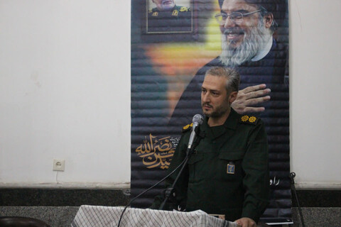 تصاویر / مراسم سالگرد شهادت شهید سیدحسن نصرالله در مرند