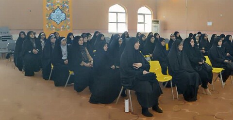 تصاویر/برگزاری جلسه اخلاق با حضور رئیس دانشگاه فرهنگیان در مدرسه علمیه تخصصی فاطمه الزهرا (س) آبادان