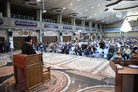 تصاویر/ آیین گرامیداشت شهدای جبهه مقاومت در ارومیه