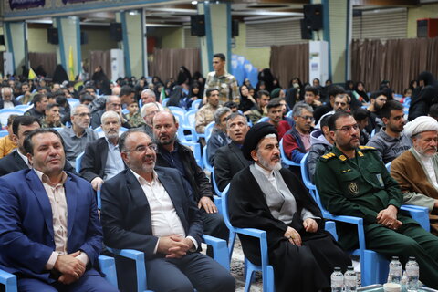 تصاویر/ آیین گرامیداشت شهدای جبهه مقاومت در ارومیه