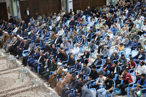 تصاویر/ آیین گرامیداشت شهدای جبهه مقاومت در ارومیه