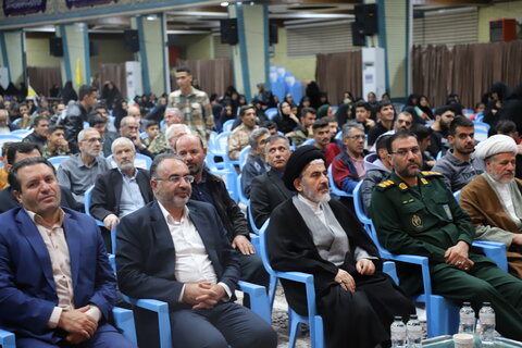 تصاویر/ آیین گرامیداشت شهدای جبهه مقاومت در ارومیه