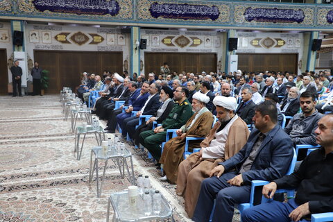 تصاویر/ آیین گرامیداشت شهدای جبهه مقاومت در ارومیه