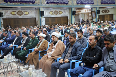 تصاویر/ آیین گرامیداشت شهدای جبهه مقاومت در ارومیه