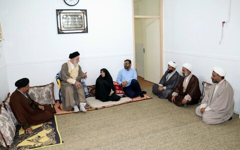 تصاویر/ دیدار ائمه جمعه با مادران شهدای روحانیت شهرستان دیر