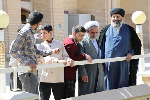 تصاویر/ بازدید مدیر حوزه علمیه استان یزد از مدرسه علمیه امام خمینی (ره)