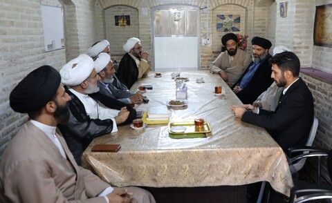 تصاویر/ بازدید مدیر حوزه علمیه استان یزد از مدرسه علمیه امام خمینی (ره)