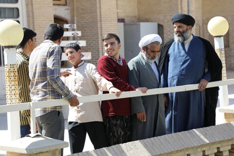 تصاویر/ بازدید مدیر حوزه علمیه استان یزد از مدرسه علمیه امام خمینی (ره)