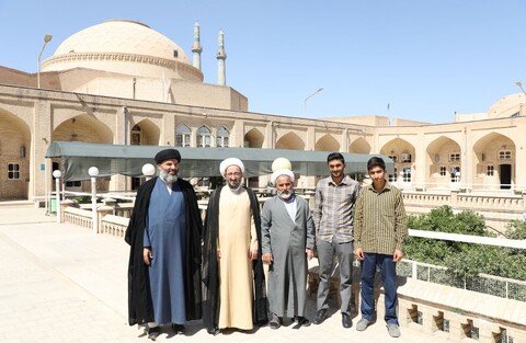 تصاویر/ بازدید مدیر حوزه علمیه استان یزد از مدرسه علمیه امام خمینی (ره)