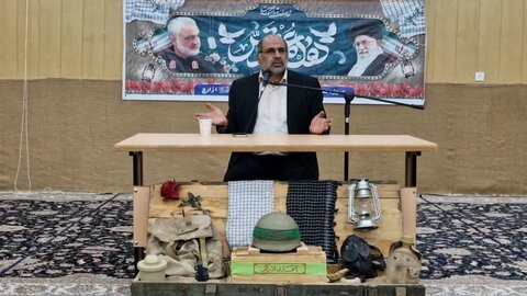 تصاویر/ برگزاری گردهمایی رزمندگان دفاع مقدس در ناحیه بسیج زارچ