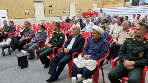 تصاویر/ برگزاری گردهمایی رزمندگان دفاع مقدس در ناحیه بسیج زارچ