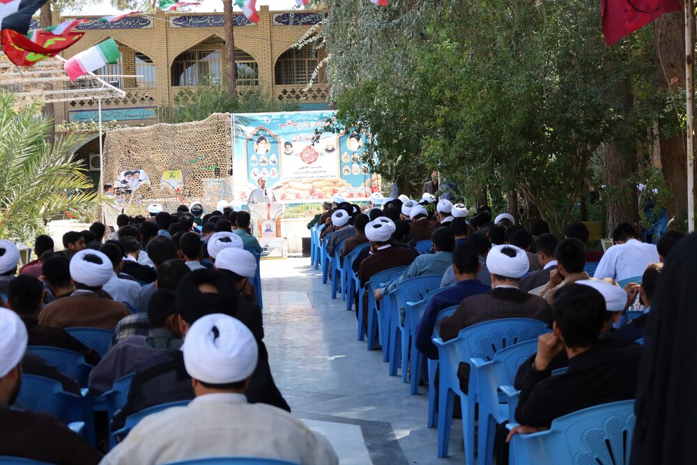 آیین گرامیداشت هفته دفاع مقدس و سالروز شهادت سید حسن نصرالله