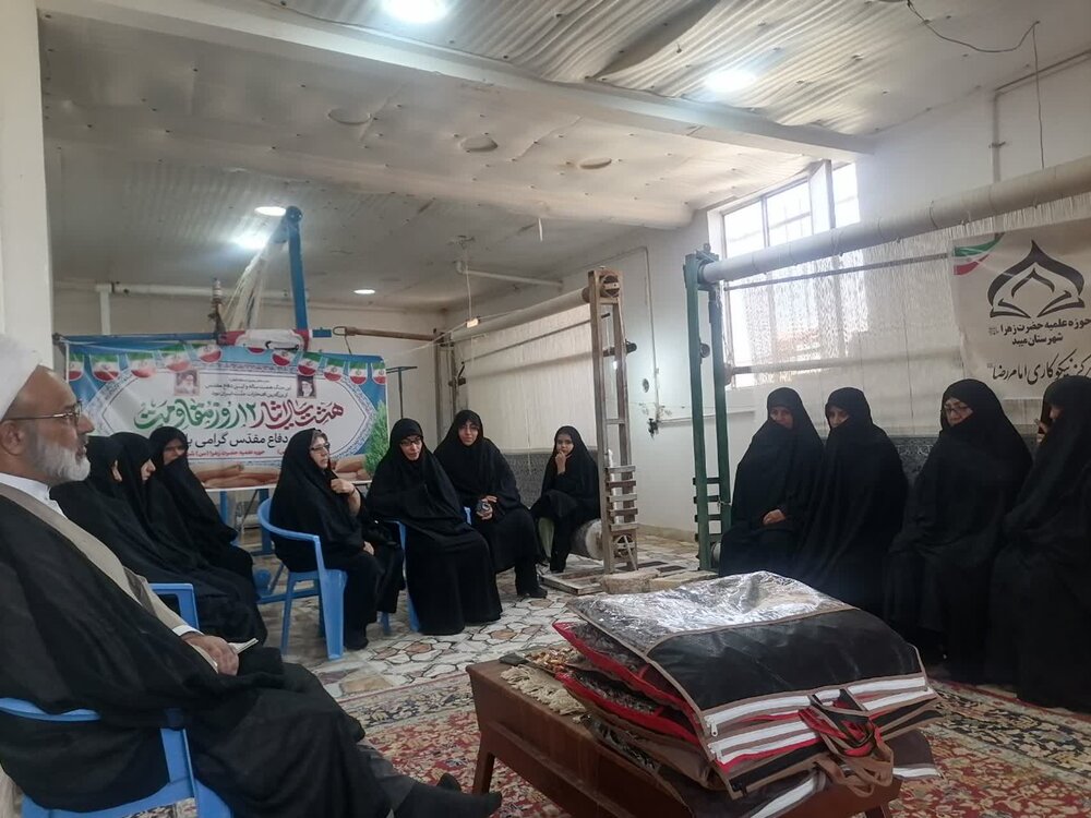 پایان مرحله نخست کارگاه صنایع تولیدی مرکز نیکوکاری میبد