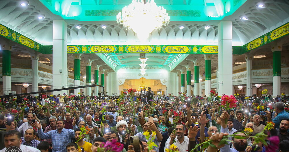 جشن‌های میلاد امام حسن عسکری(ع) در حرم مطهر بانوی کرامت