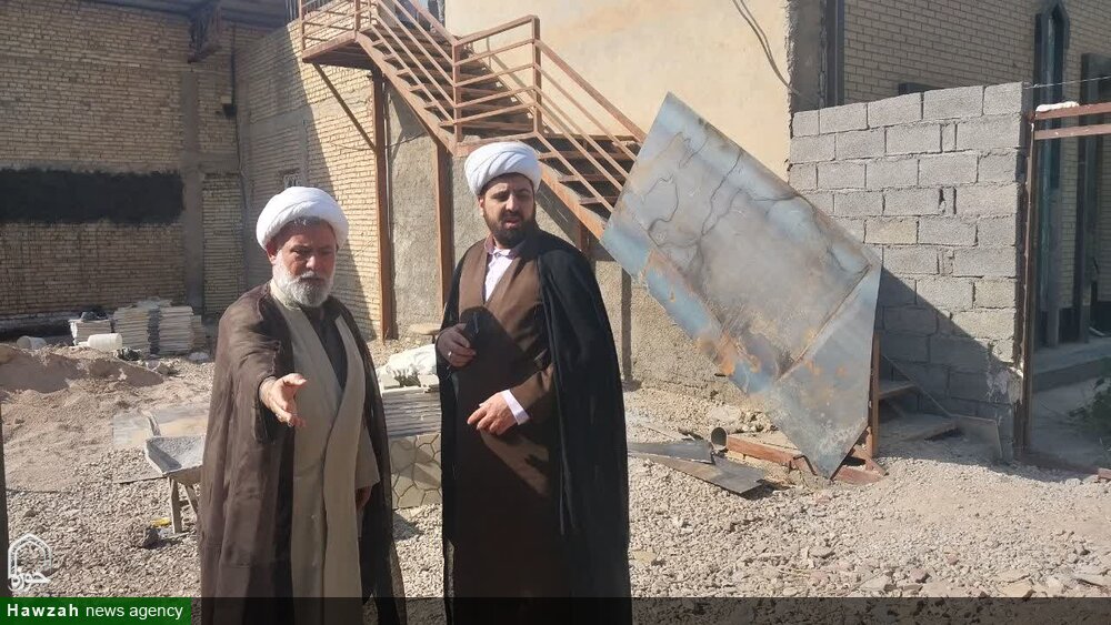 بازدید مدیر بنیاد ملی نوجوان خوزستان از دبیرستان علوم و معارف اسلامی صدرای باوی