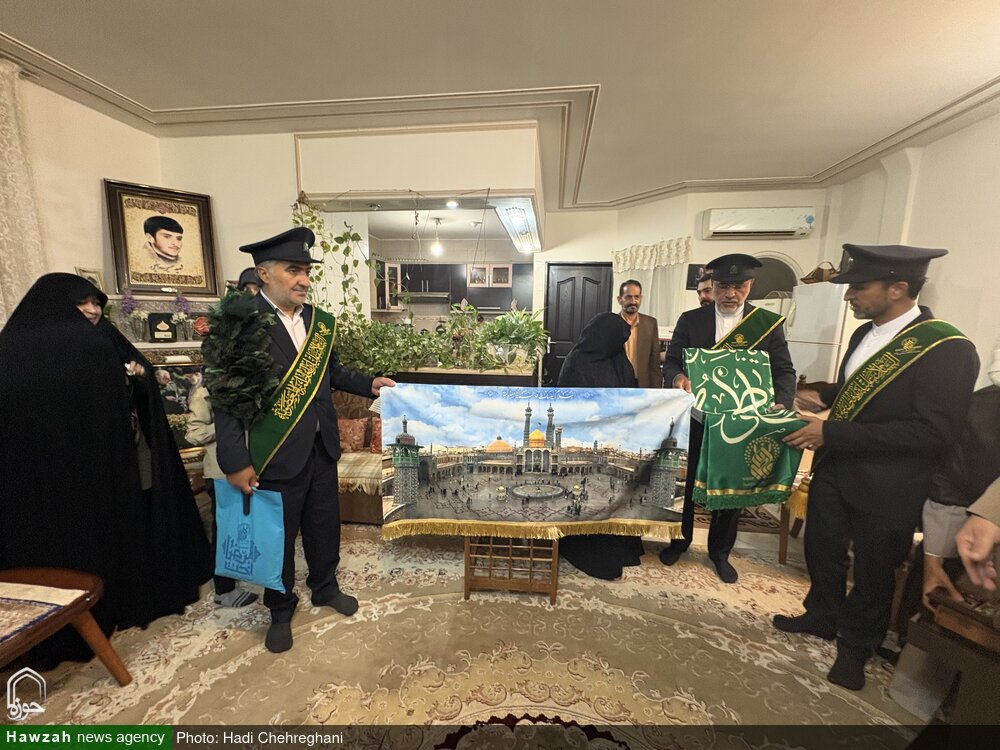 تصاویر / تکریم اهالی رسانه از مادر مکرمه شهید دخانچی