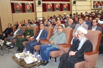 تصاویر/ مراسم یادواره شهدای شهرستان بناب و شهدای دفاع مقدس ۱۲ روزه