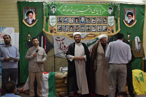 تصاویر/ مراسم بزرگداشت هفته دفاع مقدس و گرامیداشت شهید سید حسن نصرالله و شدای مقاومت در ارومیه