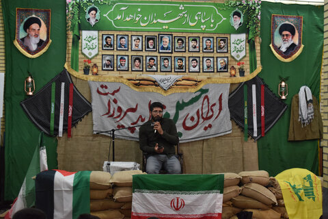 تصاویر/ مراسم بزرگداشت هفته دفاع مقدس و گرامیداشت شهید سید حسن نصرالله و شدای مقاومت در ارومیه