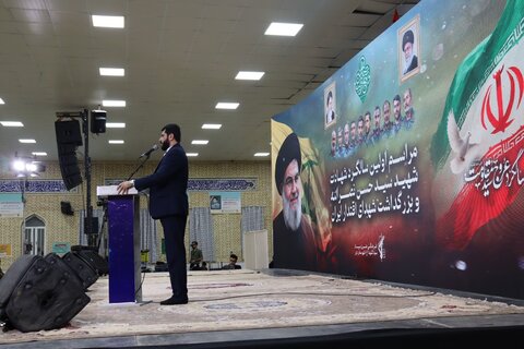 تصاویر/ گرامیداشت اولین سالگرد شهادت سیدحسن نصرالله