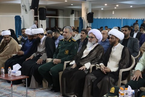 تصاویر/مراسم یادواره شهدای دفاع مقدس و اولین سالگرد شهدای قدس