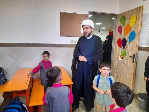 تصاویر/بازدید رئیس اداره تربیتی حوزه های علمیه خواهران از پیش‌دبستانی فاطمه الزهرا(س)ساوه