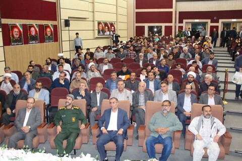 تصاویر/ مراسم یادواره شهدای شهرستان بناب و شهدای دفاع مقدس ۱۲ روزه