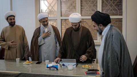 تصاویر/ جلسه مدیران و مسئولین حوزه علمیه با مدیران مدارس طرح امین وابسته به حوزه علمیه