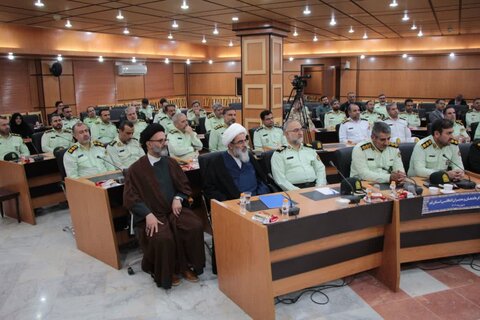 تصاویر/ ‌دیدار فرماندهان و مدیران انتظامی استان قم با آیت الله فاضل لنکرانی