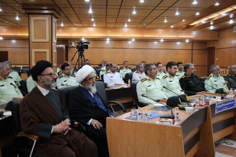 تصاویر/ ‌دیدار فرماندهان و مدیران انتظامی استان قم با آیت الله فاضل لنکرانی