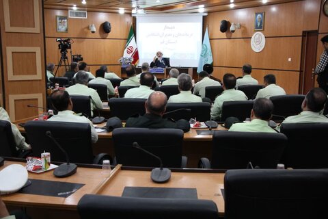 تصاویر/ ‌دیدار فرماندهان و مدیران انتظامی استان قم با آیت الله فاضل لنکرانی