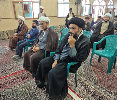 تصاویر/ آیین افتتاحیه نخستین درس خارج مدرسه علمیه امیرالمومنین(ع) آران و بیدگل