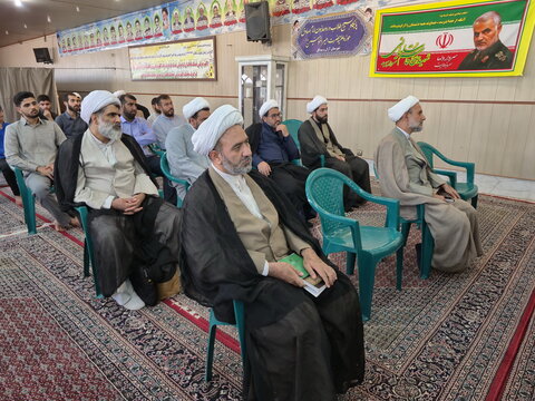 تصاویر/ آیین افتتاحیه نخستین درس خارج مدرسه علمیه امیرالمومنین(ع) آران و بیدگل