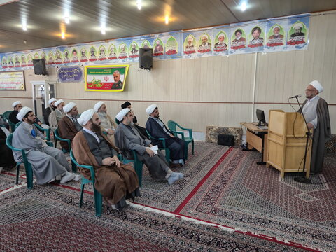 تصاویر/ آیین افتتاحیه نخستین درس خارج مدرسه علمیه امیرالمومنین(ع) آران و بیدگل