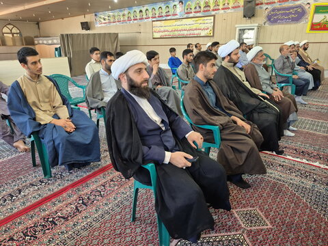 تصاویر/ آیین افتتاحیه نخستین درس خارج مدرسه علمیه امیرالمومنین(ع) آران و بیدگل